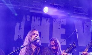 The Very End live on stage at Kulttempel Oberhausen support for Midnight together with Phantom Corporation
